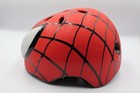 Spider-man Hero Child Safety Helmet Small 50-54cm Red Marvel Bicycle Scooter