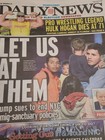 Legend Gone Hulk Hogan Wwe Icon Dead Donald Trump Ny Daily News 7 25 2025
