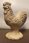 Vintage Country Cottage 7 5    Cast Iron Rooster Door Stop Heavy Farmhouse Style