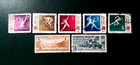 1957 Full Year 8 Vf Full Set Used P R China Stamps Nh lh Cv 35