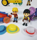 Disney Jr Dino Ranch Toys Lot Action Figures Dinosaurs 9 Pieces