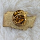 Vtg State Of Washington Souvenir Enamel Lapel Pin W  Killer Whale Lighthouse