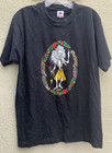 Vintage Grateful Dead  T Shirt Jerry Garcia Rosebud Guitar Large
