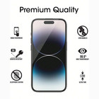 2x 9h Tempered Glass Screen Protector Iphone 6 16 17 Pro Max   Hd Case Friendly