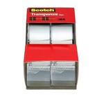 Scotch Transparent Tape Clear 3 4 In X 250 In 2 Roll Pack Strong Adhesive