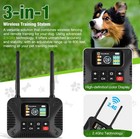 Wireless Dog Fence System For 3 Dogs 2 4ghz Waterproof Rechargeable