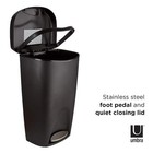 Brim 13 Gal  Plastic Touch-less Waste Basket