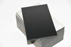 One Dozen  12  1 4  Thick Black Matte Slabs - Laser Cut Acrylic 5 3 8  X 3 3 8 