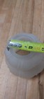 Vintage Frosted Ribbed Bell Shaped Glass Lamp Light Shade Fixture 004