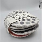 Nip Marleys Monsters Washable Reusable Nursing Pads 3 Pack Grey Polka Dot