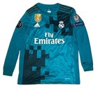 Ronaldo 2017 18 Real Madrid Long Sleeve Jersey - Men   s M