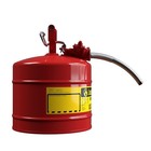 Justrite Safety Gas Can  5-gallon  Model  7250130