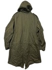 Vintage Us Army M-1951 Fishtail Shell Parka Medium Korean War M51 Og-107