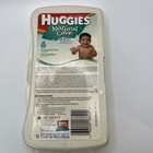 Huggies Natural Care Wipes 2004 Plastic Container Wipe Sample Vintage