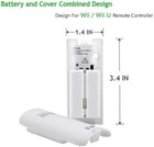 2800mah 4-pack Rechargeable Battery Packs For Wii And Wii U Remote Controller