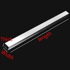 Hss Lathe Tool Steel Square Tool High Speed Steel Turning Tool Hrc60-62 4mm-18mm