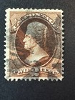 Scott   157     fancy Cancel              2024 Scott Catalogue Value   25 00