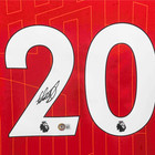 Diogo Jota Signed Liverpool Fc Home Soccer Jersey  20 With Beckett Coa