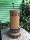 Antique Cast Iron Perfection 525 Kerosene Oil Heater Portable Cabin Stove