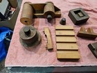 Lot Of Vintage Industrial Wood Foundry Molds From Mummert Dixon Co  Hanover  Pa 