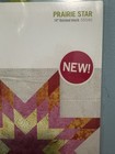 Accuquilt Go  Prairie Star 14    Finished Block Die  55540 New Quilting Bob