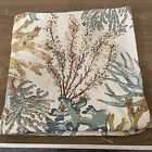 18x18 - Eluxury Beach Coral Ocean Pillow Cover Nautical Beach Accent - Lot Of 4