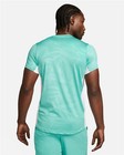New Nike Tennis Nikecourt Advantage Shirt Top Teal white Dx5537-392 Large-tall