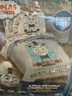 Thomas   Friends 4 Piece Toddler Bed Set 42x58 Train Bedding New Sealed