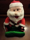 Dan Dee Animated Christmas Santa Singing   Sledding See Video Sing   Sled Works