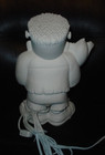 Unfinished Ceramic Bisque Lighted Frankenstein Ready To Paint Mold No Bulb