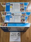 Hp 90 Printhead Cleaner   Ink Bundle Oem Designjet 90 Original Sealed C5054a New