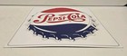 Vintage 23  Nos Pepsi Cola Advertising Embossed Bottle Cap Sign - 1 850 Stout