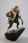 Sideshow Lord Of The Rings Sam And Frodo Mount Doom Diorama Polystone Statue 