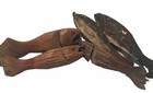 Folk Primitive Hand Carved Wood Fish Decoys Lodge Cabin Decor Read Description