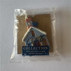 Avon Holiday Fridge Magnet Set Bake Shop   Church Plastic Multicolor Christmas