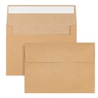 50 Pack Kraft Envelopes 4x6 Brown Paper Card Mailers Self Seal Bulk