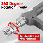Pressure Washer Swivel Fitting  M22 14mm Male To M22 Female Swivel Joint  360   