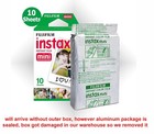 Fujifilm Instax Mini Instant Film- 6 Packs 10 Films Each  60 Total Exp 1 26