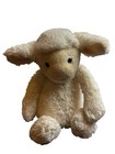 Jellycat Bashful White Lamb Sheep 12  Medium Plush Lovey Stuffed Animal