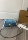 Coach Tabby Shoulder Bag 26 Quilted Bluebell Cp150 Fashion