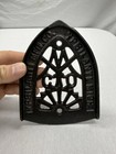Antique Sad Iron Trivet Cast Iron   ypsilanti Mfg Co  - Ypsilanti  Michigan
