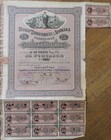 Puerto Rico Bank Agriculture 1895 Stock Bond Certificate  Banco Territorial Pr