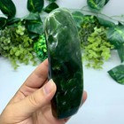 350g Green Nephrite Jade Free Form  Nephrite Jade Free Form Stone  Green Nephrit