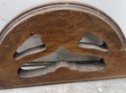 Antique Salvage Wood Door Pediment Header Molding Crafter 31 5    Long
