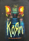 Korn The Paradigm Shift 2013 Metal Band Tour T-shirt Mens Black Short Sleeve S