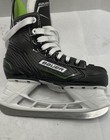 Bauer Children s Grey   Green Ice Skates Skating Hockey Includes Covers