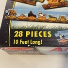 Melissa   Doug Alphabet Train Floor Puzzle 28 Pieces 10 Feet Long Animals Abc