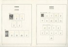 Denmark Stamp Collection On 6 Davo Pages  1871-1934  Jfz