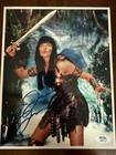 Lucy Lawless Hand Signed In Person Autographed Xena Rare Beckett Coa 8x10 Photo