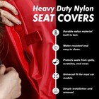 Fits Mitsubishi L200 Barbarian Black Single Seat Cover Waterproof All Years